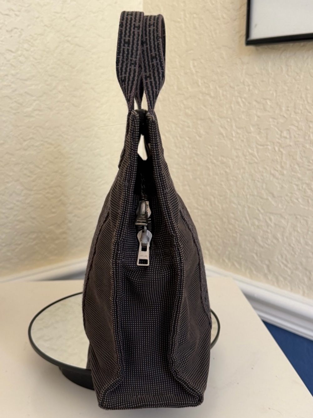 Hermes Herline PM Canvas Tote Bag - Picture 4 of 16